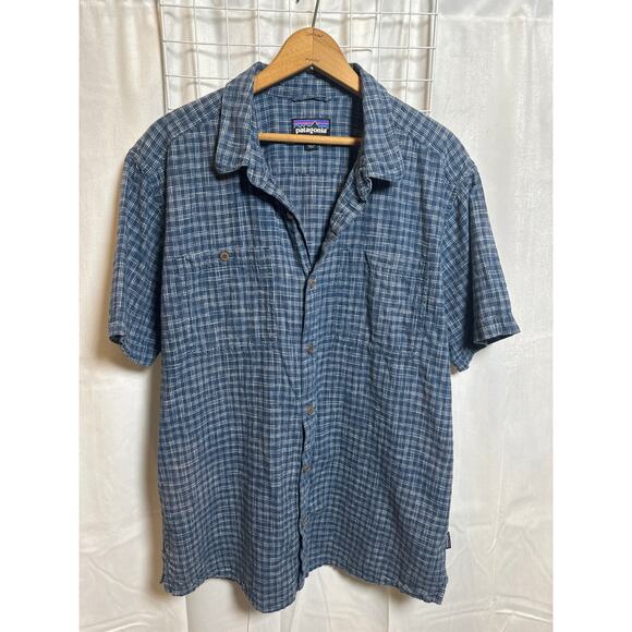 Patagonia Back Step Shirt men’s large - Picture 2 of 7